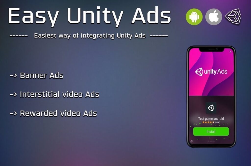 Unity ads. Unity monetization.